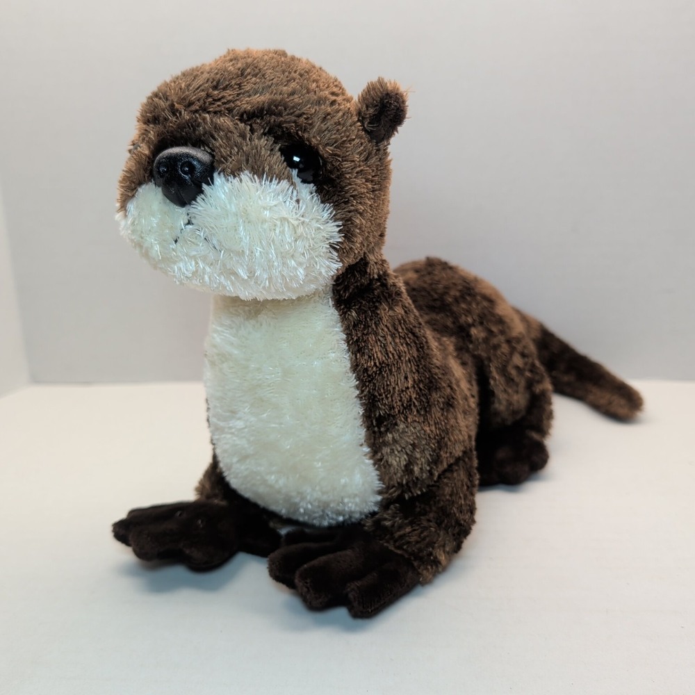 Aurora World American River Otter Stuffed Plush Flopsie 30342